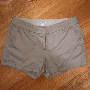 khaki shorts